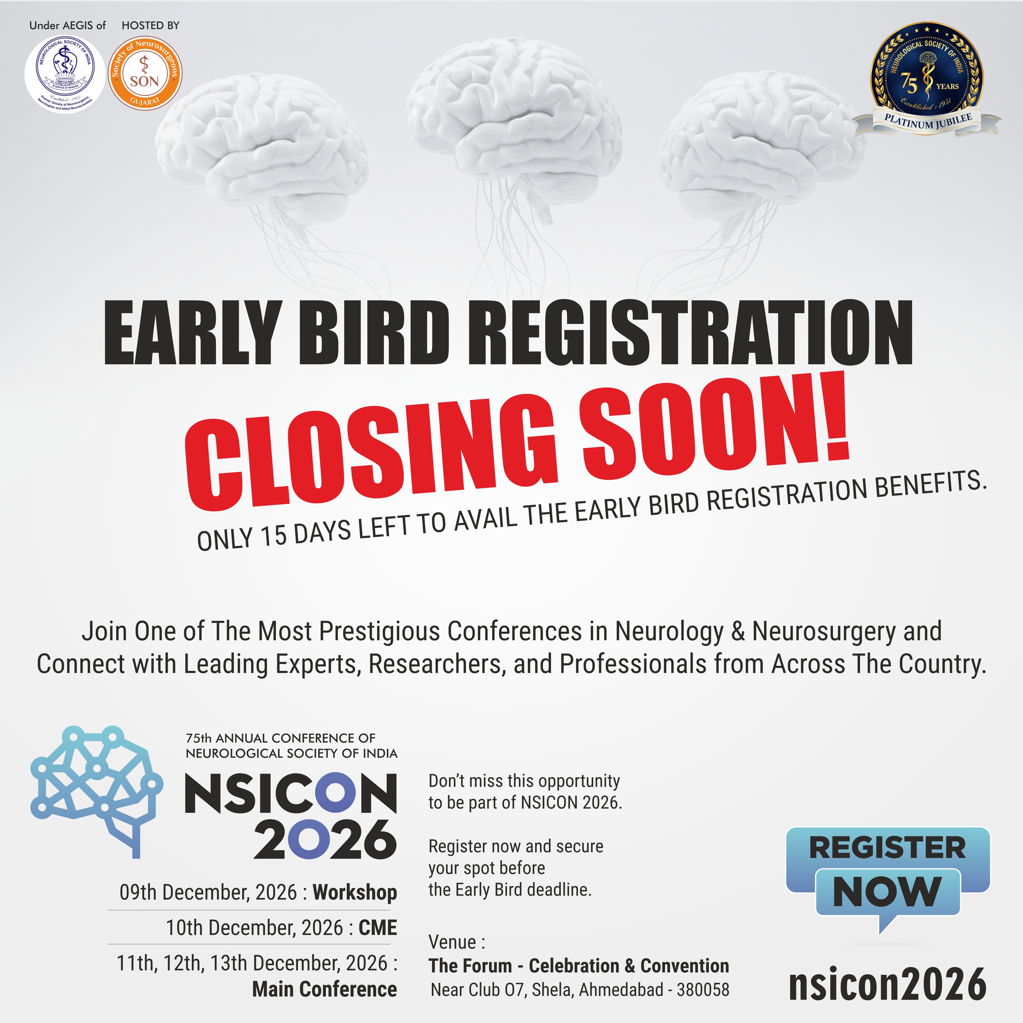 Early Bird Registration Flyer